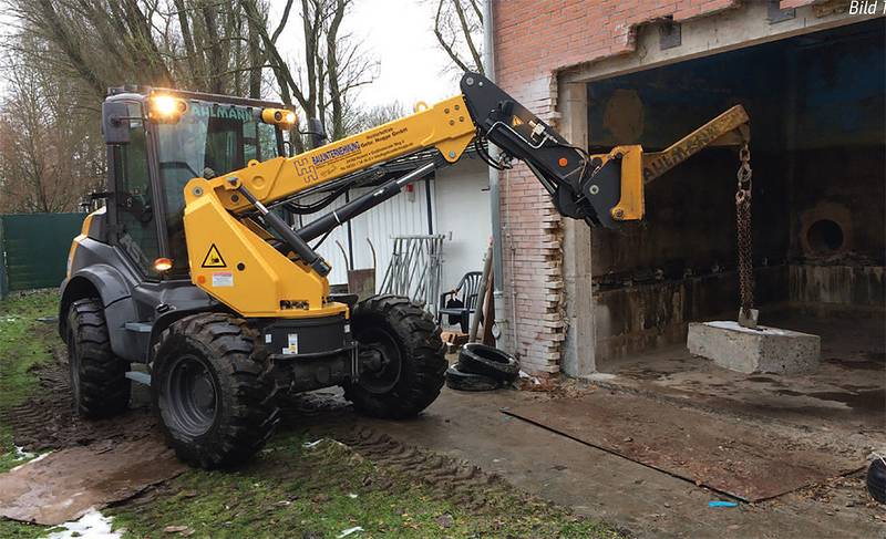 Schwenklader für maximale Beweglichkeit